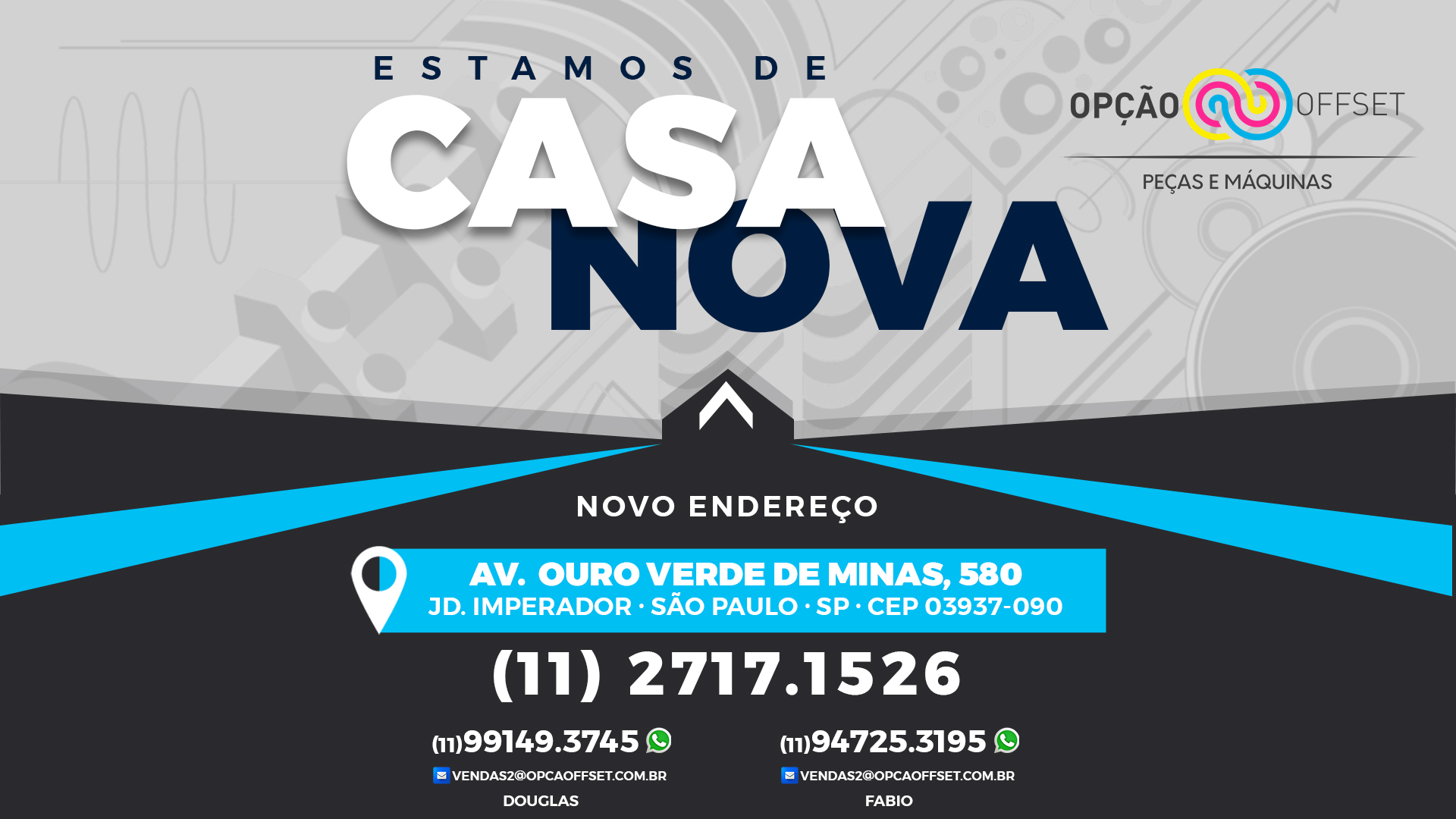 Estamos em um novo endereço!